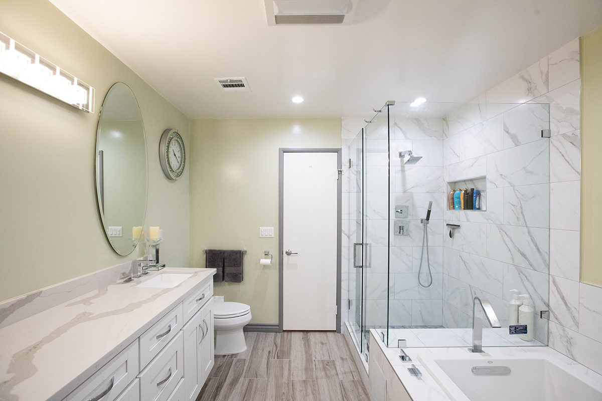 Master Bathroom Remodel in Woodland Hills CA