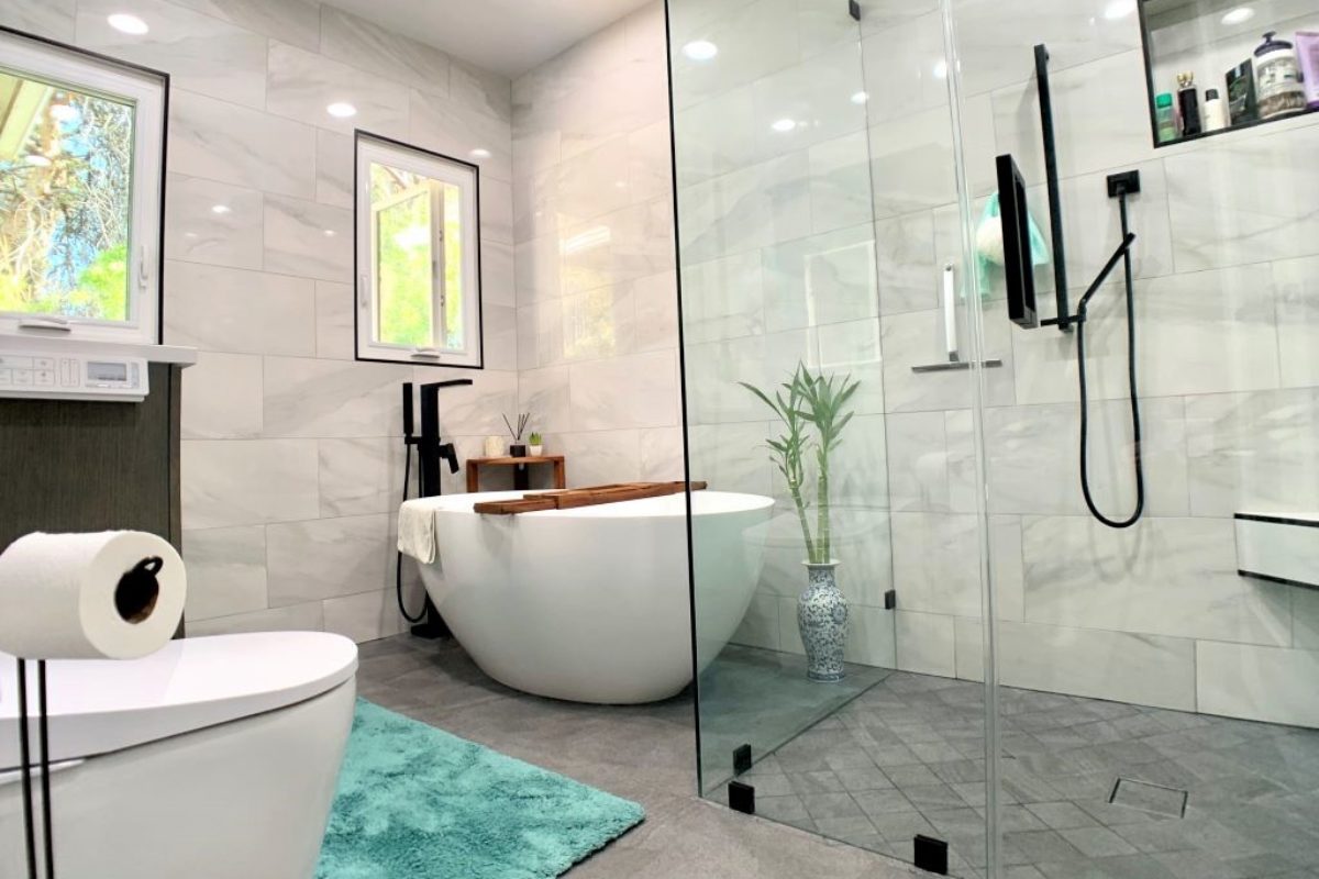 Beautiful Modern Bathroom Remodel Pasadena CA