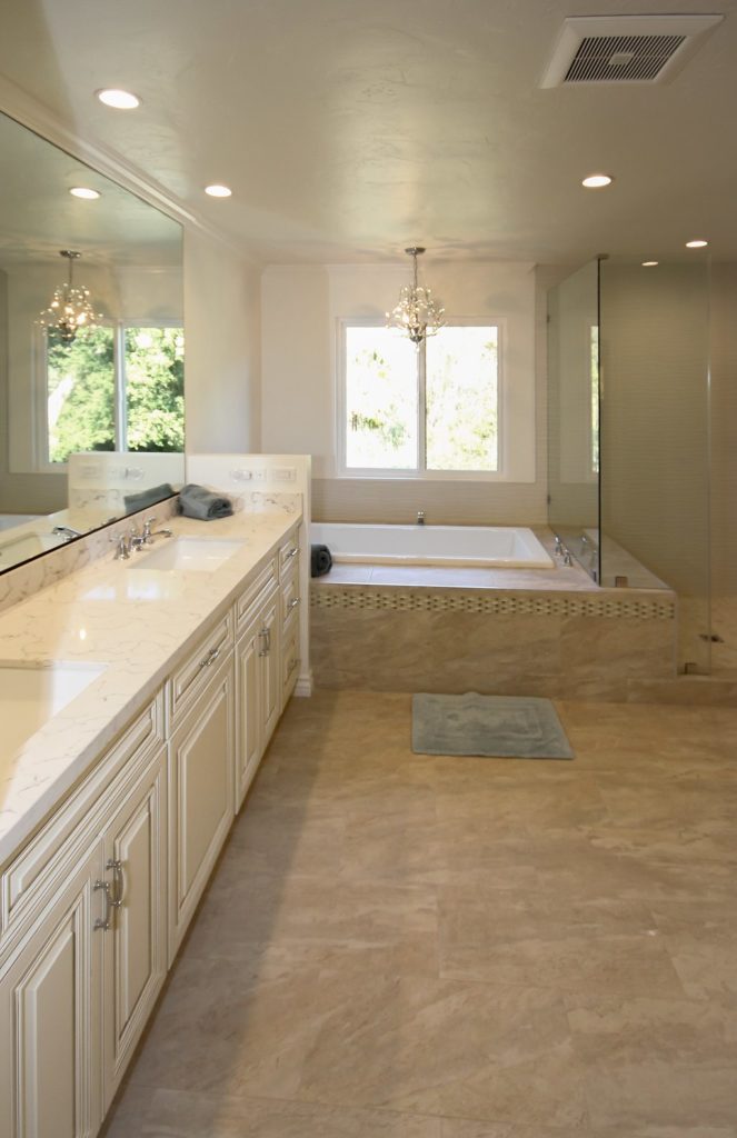Elegant Master Bathroom Remodel in Bell Canyon CA