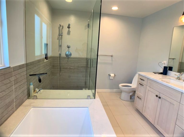 Bathroom interior design. and Second Story Addition in Los Angeles